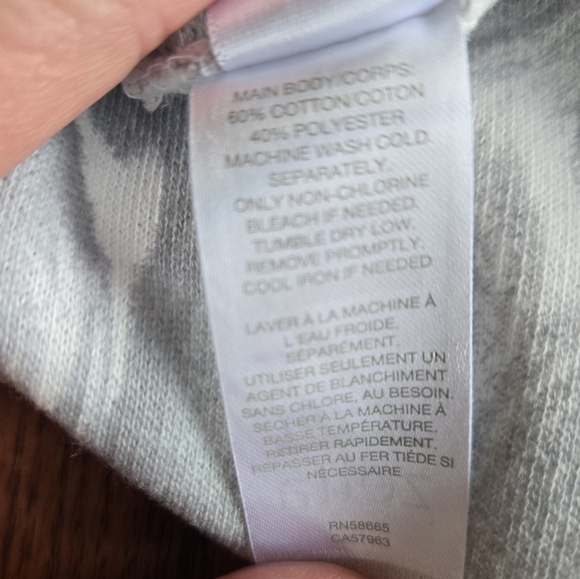 New! Z by Zella Ivory Cloud Nova Print Hoodie. Size XL. - Picture 5 of 9